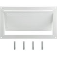 thumbnail image 1 of VEVOR Évent d'Inondation, 8 Pouces Hauteur x 16 Pouces Largeur x 2 Pouces Profondeur Évent d'Inondation pour Réduire les Dommages de Fondation et les Risques d'Inondation, Blanc, Monté au Mur, pour Vides, Garages et Enceintes Pleine Hauteur, 1 of 9