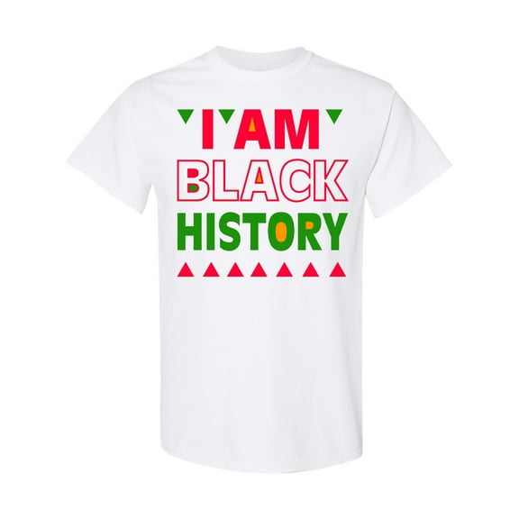 Inktastic I Am Black History T-Shirt