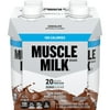 (3 Pack) Muscle Milk 100 Calorie Non-Dairy Protein Shake, Chocolate, 20g Protein, Ready to Drink, 11 fl. oz., 4 ct (3 pack)