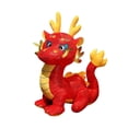 thumbnail image 1 of Animal de peluche de año Nuevo Chino, juguete de peluche de dragón, muñeco de dragón cómodo, adorno de juguete para Bar, restaurante, fiesta de regalo mayimx Juguetes de peluche, 1 of 9