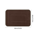 thumbnail image 3 of Premium Super Absorbent Bath Rug with Non Slip Rubber Backing Fast Drying Washable Bathroom Floor Mat Suit for Bathtub and Shower Floor Measures 16x24 Ideal for Home Use, 3 of 6