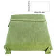 thumbnail image 3 of Btomtd 40"x60" Fuzzy Fleece Throw Blanket Breathable Sofa Bed Blanket for All Seasons Home Office Decor Machine Washable Cozy Blanket, Green, 3 of 6