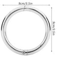 thumbnail image 4 of Cattle Nose Ring,  Plated Silver Rust-Proof Cow Nose Ring, For Farm Cattle Husbandry Bull, 4 of 8