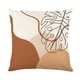 thumbnail image 2 of Un paquete de 4 fundas de cojín con estampado en contraste, fundas de almohada de 45 x 45 cm, fundas de almohada cuadradas decorativas modernas, fundas de almohada de lino para sofá, coche, dormitorio, 2 of 5