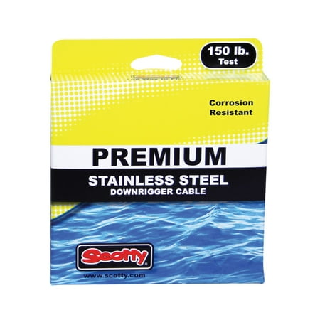 UPC: 0062017110011 | Scotty Premium Stainless Steel Replacement Downrigger Cable
