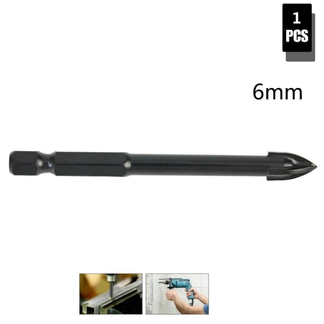 Ruibeauty Multifunctional Triangle Drill Bit Glass Ceramic Vitrified Brick Full Tile Wall