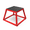 Red+Black 12inch, variant on COZONY 12inch Steel Plyo Box Set, 12/18/24 Inch Heavy Duty Metal Jump Box for Home Gym Plyometric Training,Black+Red