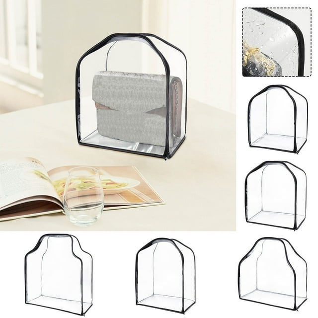 Bolsa de almacenamiento transparente de gran capacidad | Organizador de ropa multifuncional | Tejido transpirable duradero | Asa reforzada | Solución de almacenamiento plegable para viajes | 1 pieza