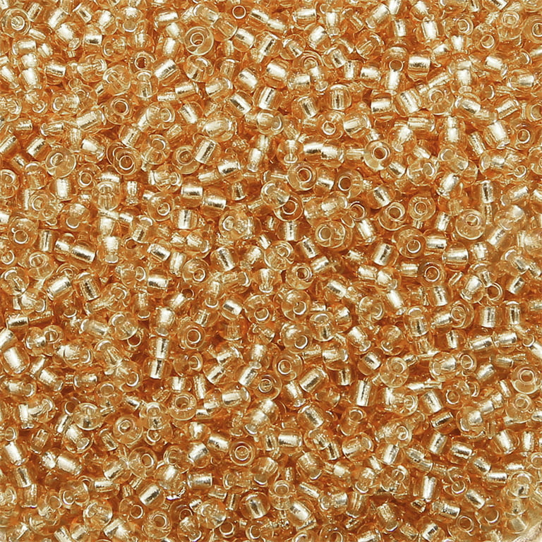 Feildoo 4mm Glass Seed Beads for Bracelets Making Jewelry Making and Crafts  DIY Material, 30g/box, N#023
