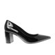 thumbnail image 1 of Zapatilla Auro color negro estilo charol con tacón cuadrado 22.5 Dorothy Gaynor Zapatilla Auro color negro estilo charol con tacón cuadrado 22.5, 1 of 6