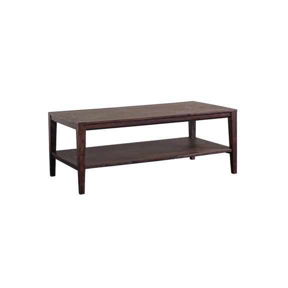 Porter Designs Fall River Solid Sheesham Wood Coffee Table - Gray.