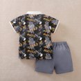 thumbnail image 2 of Musical Themed Toddler Boys Clothing Set - Polo Shirt  Shorts, 2 of 11