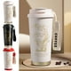 thumbnail image 1 of Taza de Aislamiento de Acero Inoxidable 304 con Pajita, Portátil, de Alto Color, Suzuran, para Caminar, Regalo, Tazas de Café con Aislamiento, 1 of 6