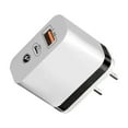 thumbnail image 1 of Prise Cube US International - Adaptateur de Voyage USB, Auto-reconnaissance Charge Rapide pour iPhone/iPad, Design Compact 55g, 1 of 3