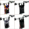 thumbnail image 2 of GLFILL Sac de Rangement pour Vélo Sac de Rangement Portable 25*16.5cm Résistant aux Intempéries pour Vélos Toile Détachable Rayures Zèbre, 2 of 6