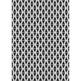 thumbnail image 1 of Ahgly Company Indoor Rectangle Patterned Charcoal Black Novelty Area Rugs, 6' x 9', 1 of 6