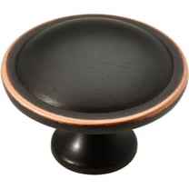 Liberty Bronze with Copper Highlights 1-1/2" Contempo Knob