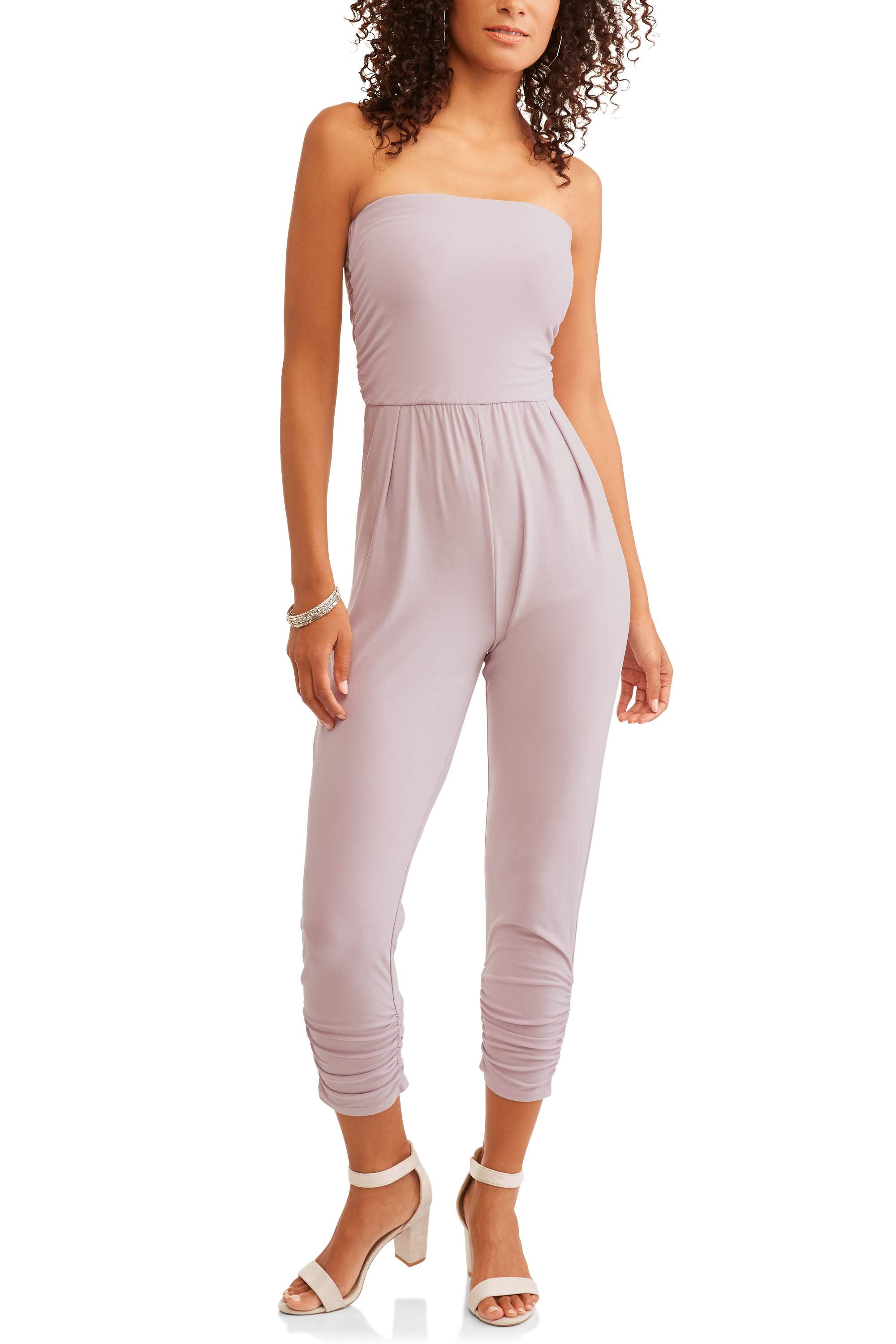 ruched jumpsuit