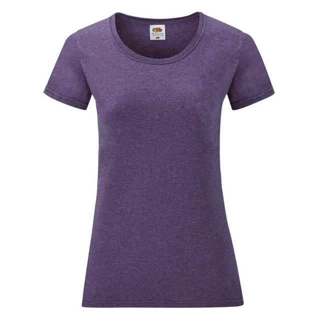 Fruit Of The Loom T-Shirt à Manches Courtes Lady-Fit Valueweight pour Dames/femmes