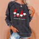 thumbnail image 1 of Pntutb Moda Mujer Casual O-cuello Impresión de manga larga Sudadera Pntutb Pntutb-2876, 1 of 1