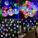 thumbnail image 5 of Guirnalda solar para exteriores, 4,5 m, 30 luces LED de bolas de cristal con 2 modos de iluminación, decoración luminosa compatible con Navidad, árbol, jardín, terraza, 5 of 5