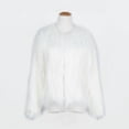 thumbnail image 4 of Mercatoo Fle𝐞ce Coats for Kids Sweatshirt Jackets Baby Girls Outerwear Warm 𝐅aux Furry Sweater Children Clothes Outwear Tops, 4 of 6
