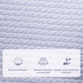 thumbnail image 4 of Almohadas para el cuerpo Almohada de apoyo para la espalda de algodón perlado 7D Embarazo ajustable Imprescindibles, 4 of 8