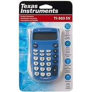 Texas Instruments TI-503 SV Standard Function Calculator, Black