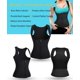 thumbnail image 2 of Chaleco moldeador de cintura para mujer, corsé ajustado, camiseta sin mangas de neopreno para sauna, camiseta moldeadora de cuerpo para pérdida de peso con cremallera, 2 of 7