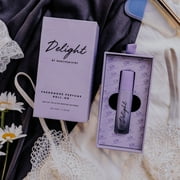RawChemistry Delight Pheromone Infused Roll On Travel Size Perfume Oils for Women I White Musk Vanilla Perfume for Women