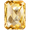Citrine-Checkerboard, November, variant on Gem Stone King 18K Yellow Gold Plated Silver Red Created Ruby Pendant Necklace for Women (5.02 Cttw, Gemstone July Birthstone, Emerald Cut 14X10MM, with 18 inch Silver Chain)