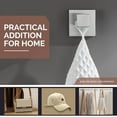 thumbnail image 4 of Angle Simple Towel Hook for Bathroom, SUS 304 Stainless Steel Shower Bath Towel Robe Hanger, Wall Coat Hook, Polished Chrome, 4 of 9