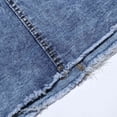thumbnail image 4 of DuoJiaJ Summer Denim Skirt For Women Hem Bodycon Mini Jean Skirt Elegant & Casual Wear Denim Skirts Women Blue M, 4 of 5