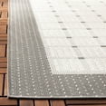 thumbnail image 3 of Safavieh Machine Washable Rug Indoor/Outdoor Bermuda Collection , GREY / IVORY, 2' X 8', Area Rug, 3 of 7