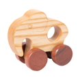 thumbnail image 1 of Baby Car Toy High Simulation Hand Eye Coordination Mini Solid Wood Baby Vehicle Animal Model Toy for Kids, 1 of 10