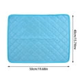 thumbnail image 4 of Summer Pet Mat Washable Absorbent Dog Cat Training Pad for Hot Weather Comfort, 4 of 6