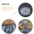 thumbnail image 4 of Miangastore Réchaud de Camping Portable avec Structure Robuste Résistant aux Hautes Températures Argent 7.87 x 7.87 Pouces, 4 of 9