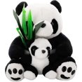 thumbnail image 1 of (L)Panda Stuffed Animals With Panda Soft Toy ,Native Mom & Plush Bamboo Panda, 1 of 4