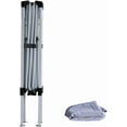 thumbnail image 3 of Impact Canopy Q-Shade Portable 10x10 Pop Up Tent High Performance Lightweight Outdoor Canopy Kit, Light Grey, 3 of 10