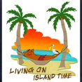 thumbnail image 2 of CafePress - Living On Island Time Leisure Cap - Adjustable 100% Brushed Unisex Casual Cotton Baseball Cap, Beige, 1, 2 of 2