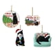thumbnail image 5 of Foto de gato, decoración de de Navidad, colgante para de Navidad de gato, adornos colgantes de Navidad multiusos 2023 para restaurante, 5 of 9