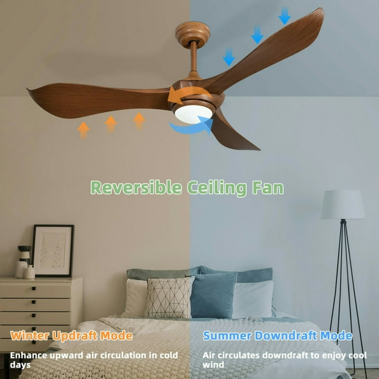 GVN Ceiling Fans, Small Indoor Ceiling Fan,52 Inch Ceiling Fan