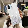 thumbnail image 5 of Compatible with Redmi A2 Case Cute Glitter Clear Sparkly Cases Shockproof Xiaomi Redmi A2 Phone Case for Women Girls Silicone Slim Bling Protective Cover (Clear), 5 of 14