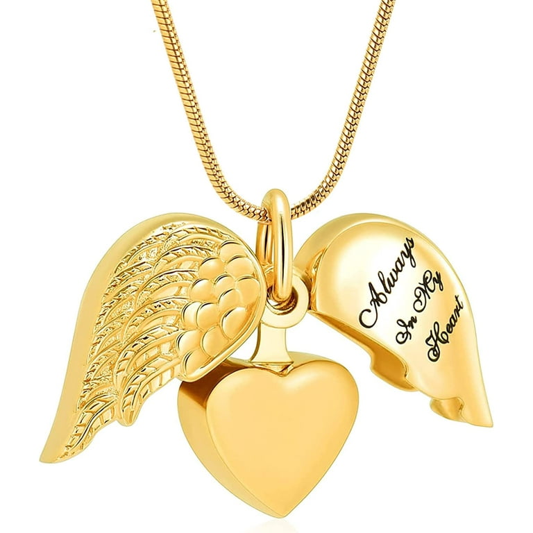 Gold lockets store for ashes
