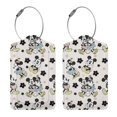 thumbnail image 3 of Mickey Mouse And Minnie Mouse Luggage Tags for Suitcases Travel ID Identification Labels Set for Bags-1 PCS, 3 of 5