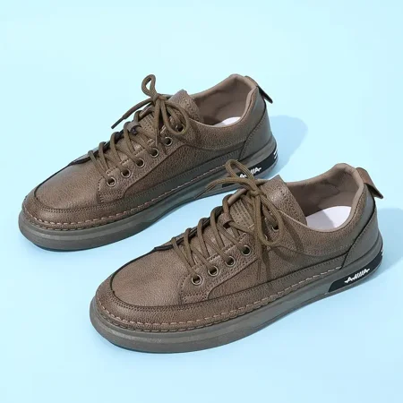 

Men‘s New Brown PU Lace Up Shoes