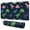 Neon Outline Dinosaurs-1, variant on Long Mouse Pads for Desk,Neon Outline Dinosaurs Desk Mats on Top Of Desks, Desk Mouse Pad Extra Large with 3mm Non-Slip Base and Stitched Edge for Gaming,Office,Work,Home 47.3"x23.6"