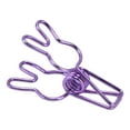 thumbnail image 1 of 20 Pcs Multipurpose Hollow Metal Binder Spring Clip, Strong Clamping Force with Hollow Design for Documents, Certificates, and More, 1 of 7