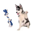 thumbnail image 3 of Dog Rope Bone Bulk Packs Small to Medium Breeds 8 Inch Fun Tug Play Fetch Toys (Mixed - 10 Rope Bones), 3 of 6