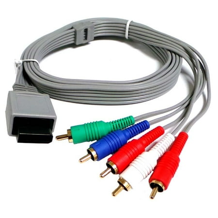 Importer520 Nintendo Wii / Nintendo Wii U Component HDTV AV High Definition AV Cable (Bulk